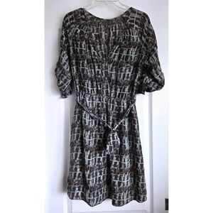 knee length dresses for ladies Scoop-Neck Midi Dress in Pointelle Knit